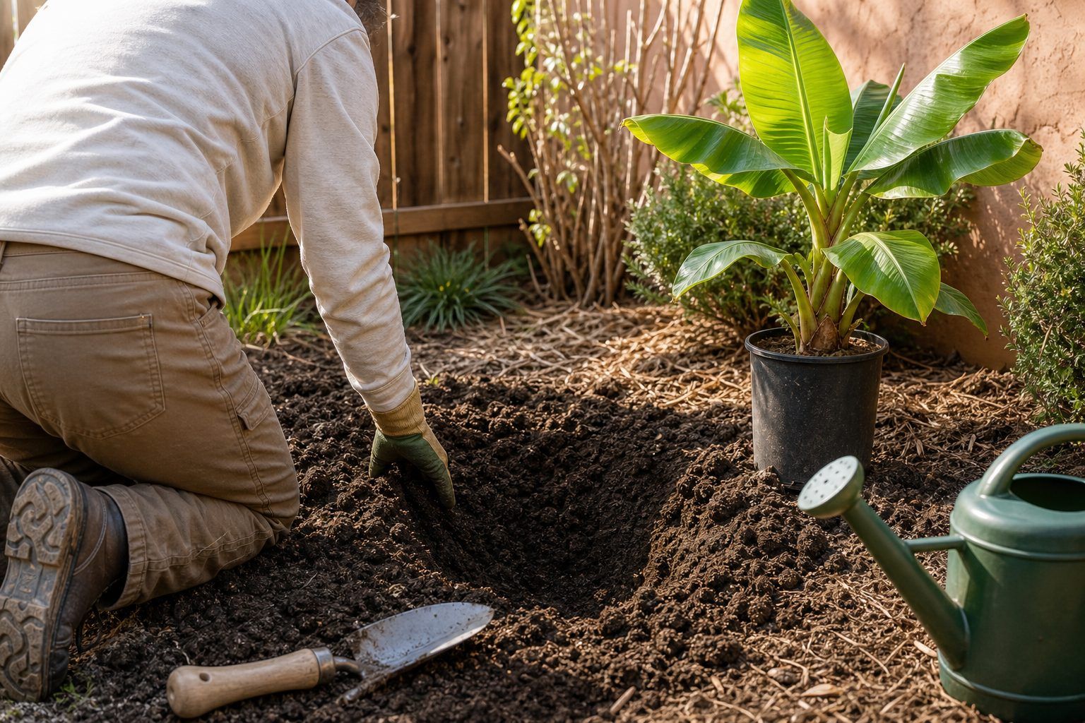 Quand planter un bananier et préparer l’emplacement