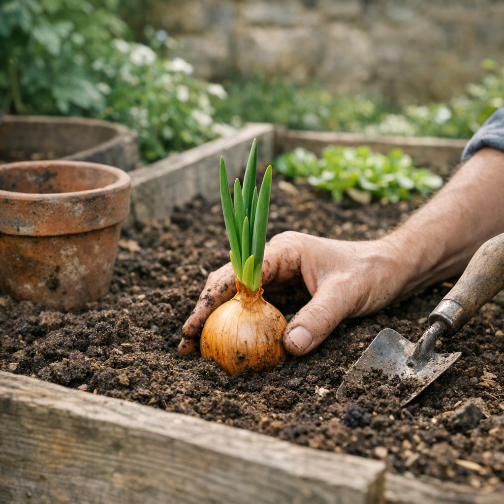 Faut-il planter des oignons germés ou plutôt les jeter ?