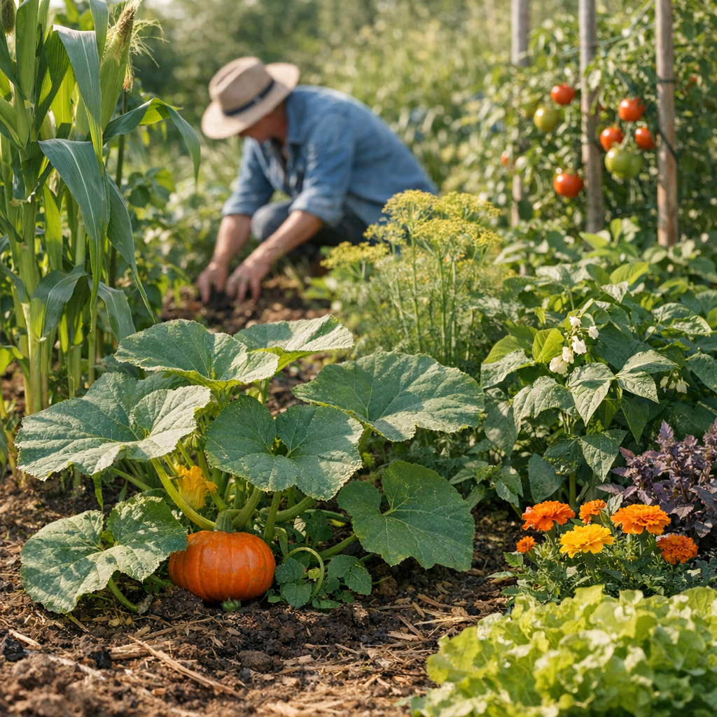 Où planter le potimarron et que planter à côté du potimarron ?