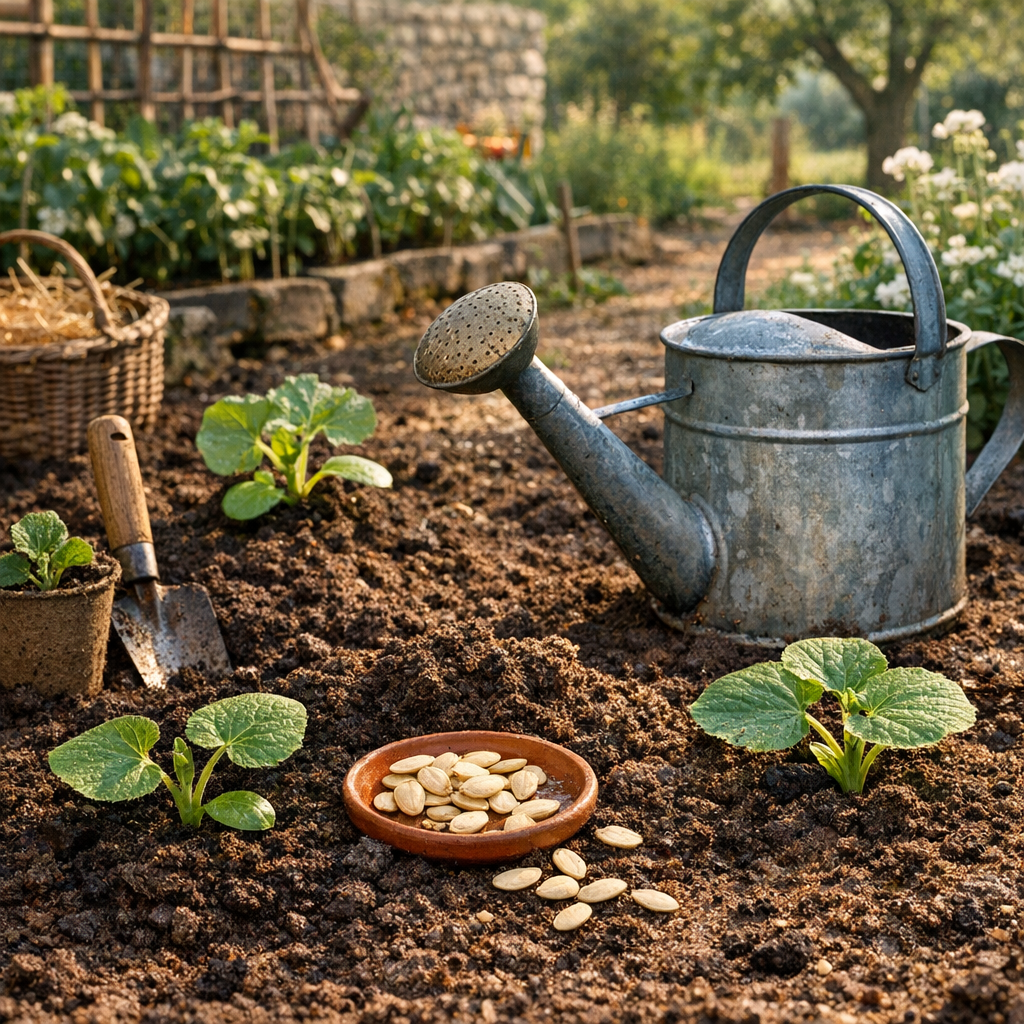 Comment planter le Potimarron sans se tromper de méthode