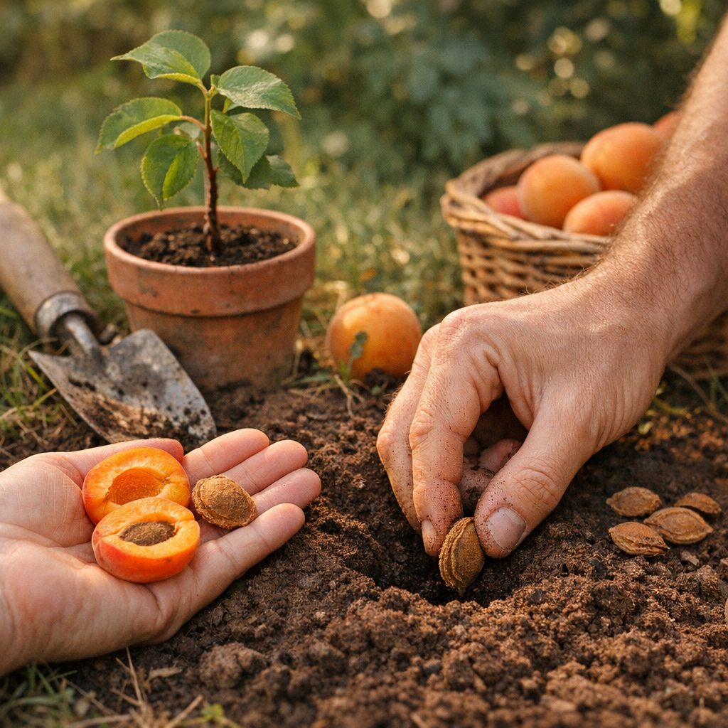 Si je plante un noyau d’un très bon abricot, aurai-je la même variété ou seulement un arbre franc à greffer ?