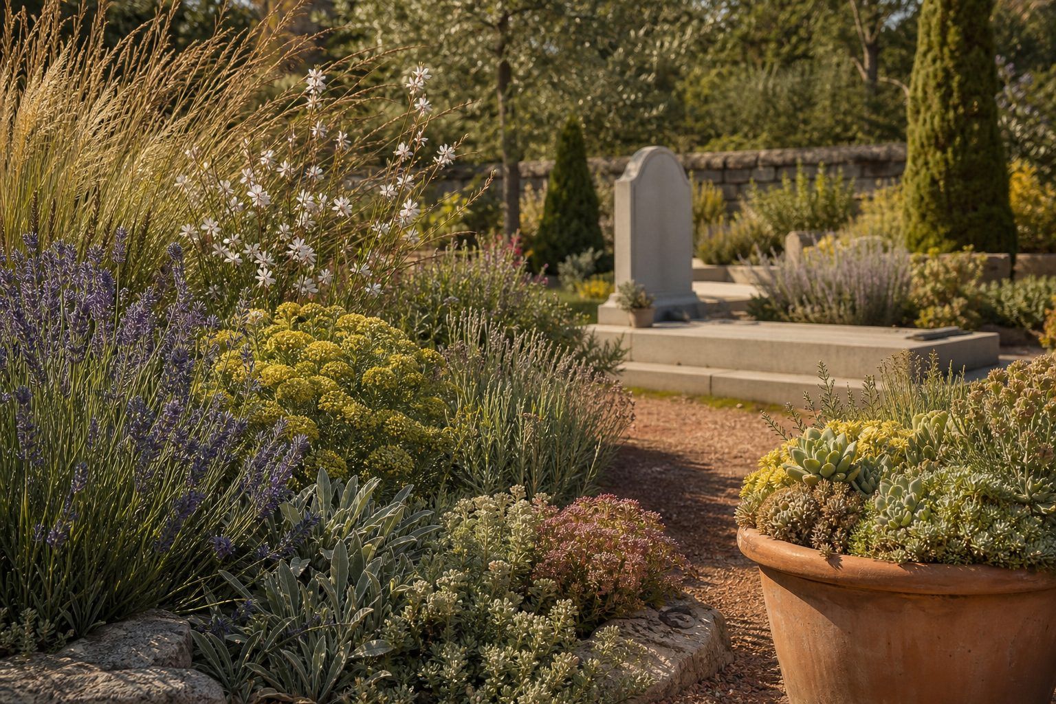 Quelles plantes choisir pour un massif, une jardinière ou le cimetière ?