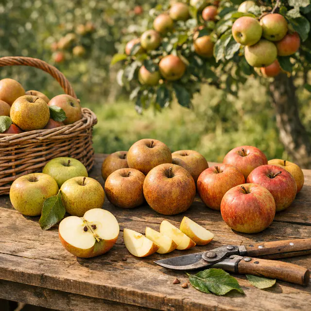 Verger et arbres fruitiers