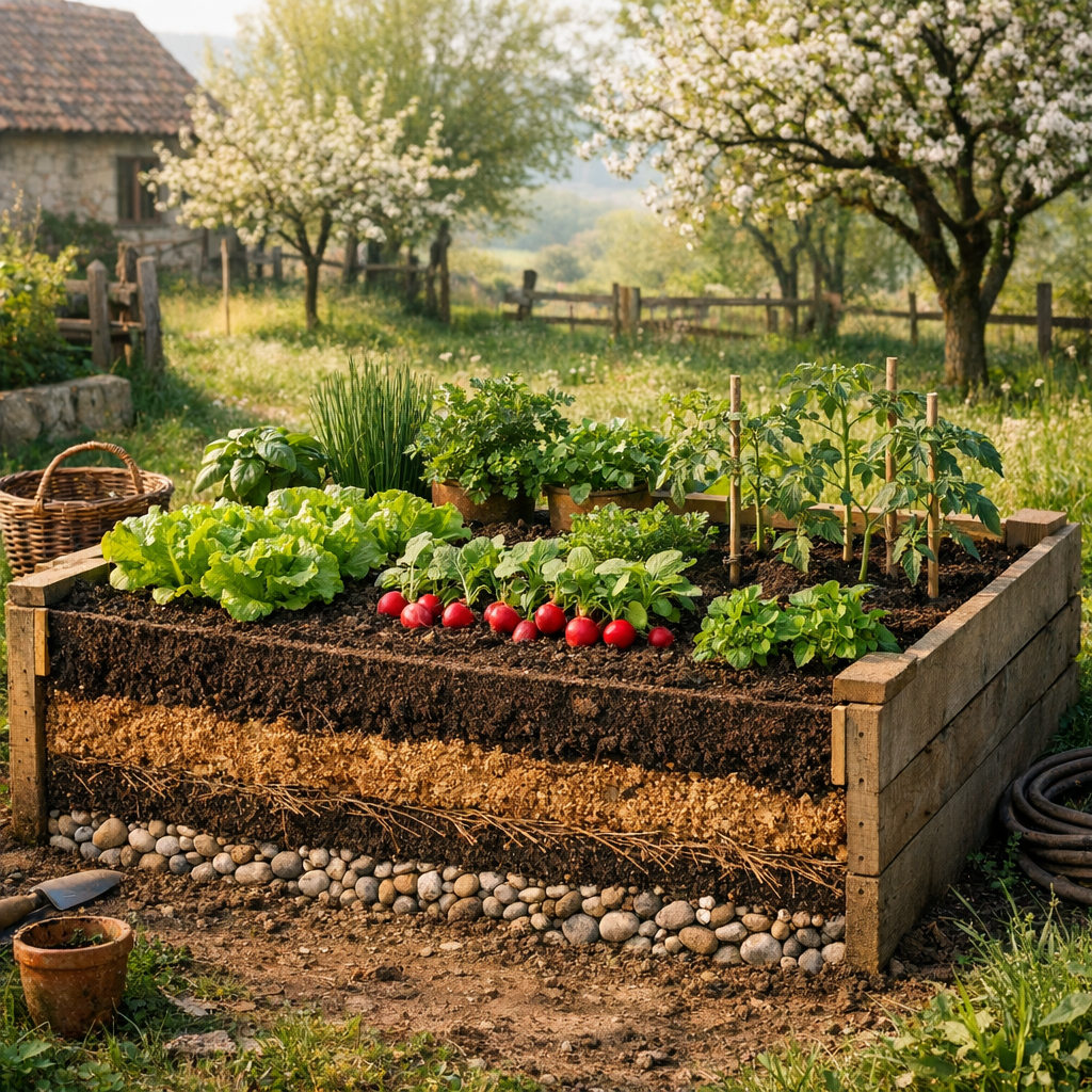 Potager bois : bien choisir, construire et faire durer