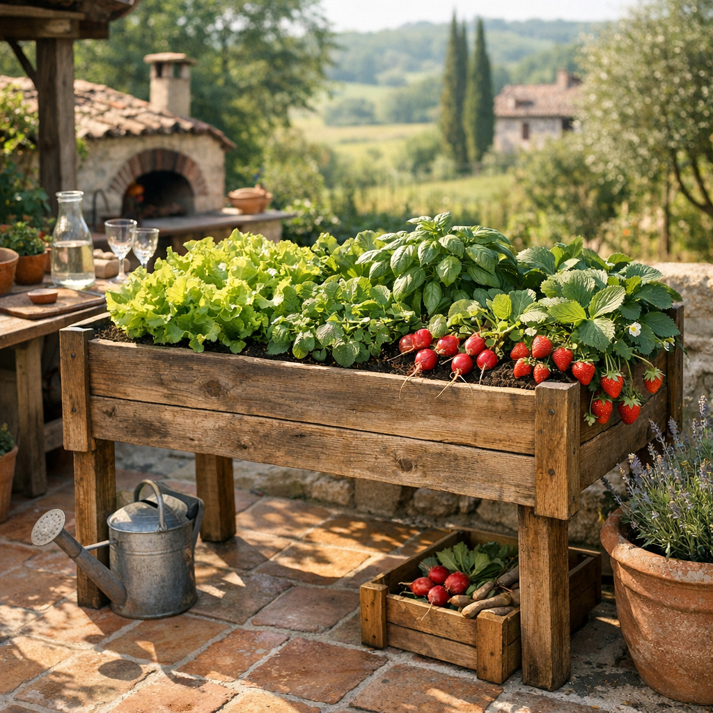 Potager sur pied : bien choisir, remplir et cultiver