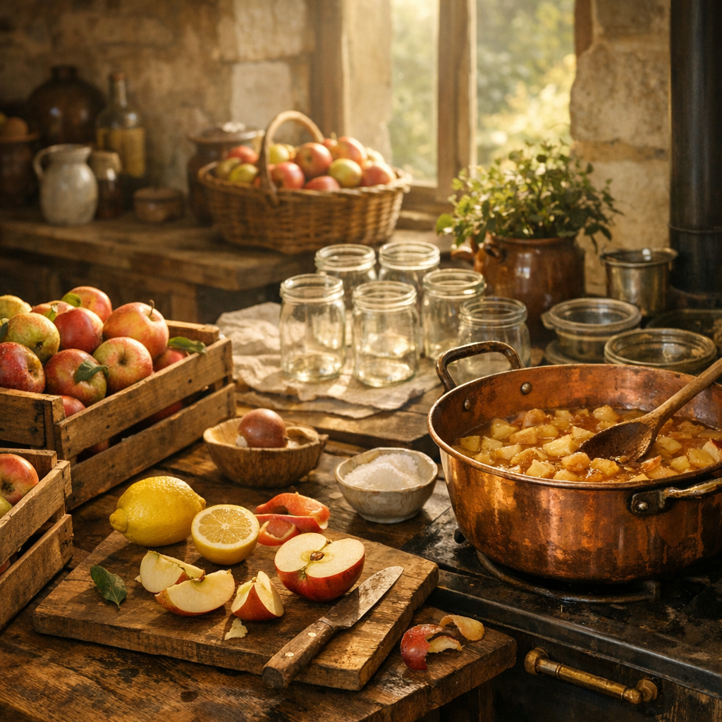 Pourquoi ne fait-on pas de confiture de pomme ?