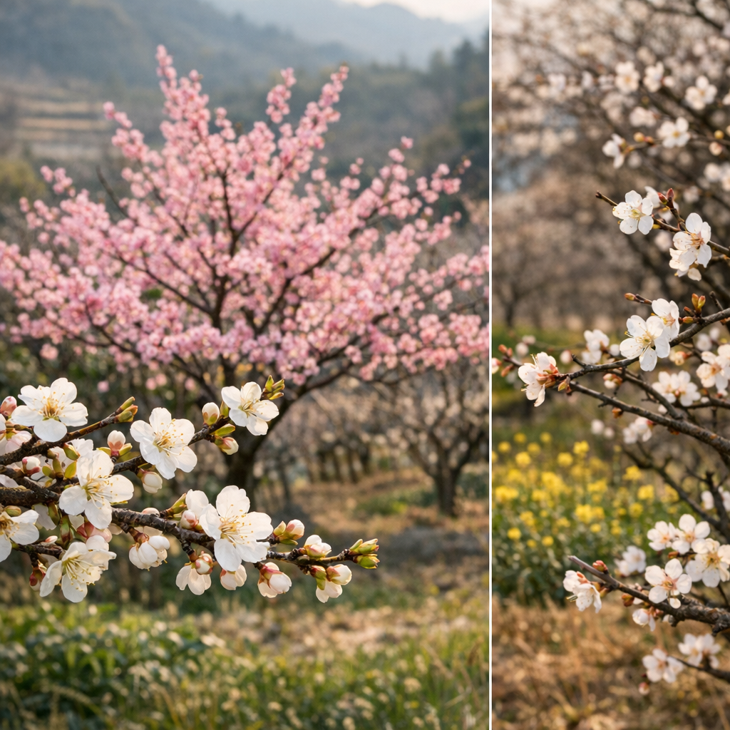Quand fleurissent les pruniers selon les variétés, le climat et le type de prunier