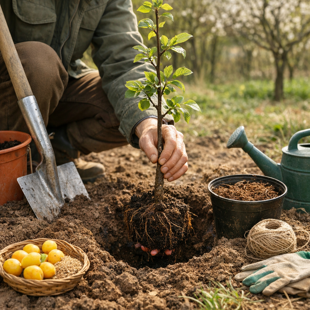 Quand et comment planter un arbre à mirabelle pour une bonne reprise