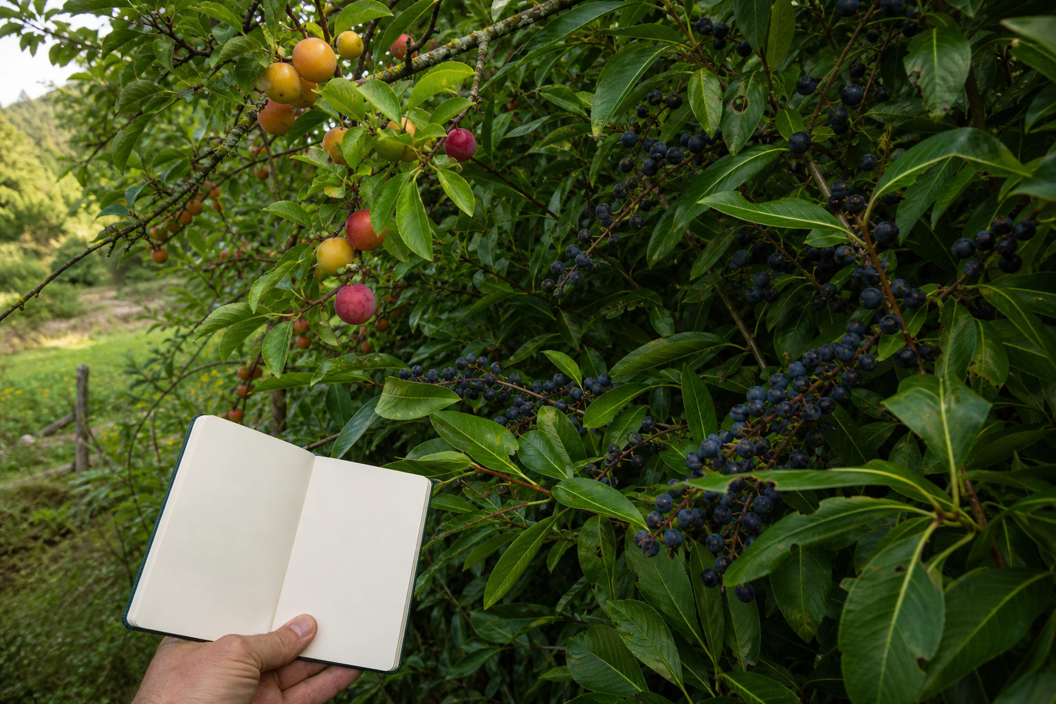 Un fruit de Prunus peut être toxique selon l’espèce et la partie