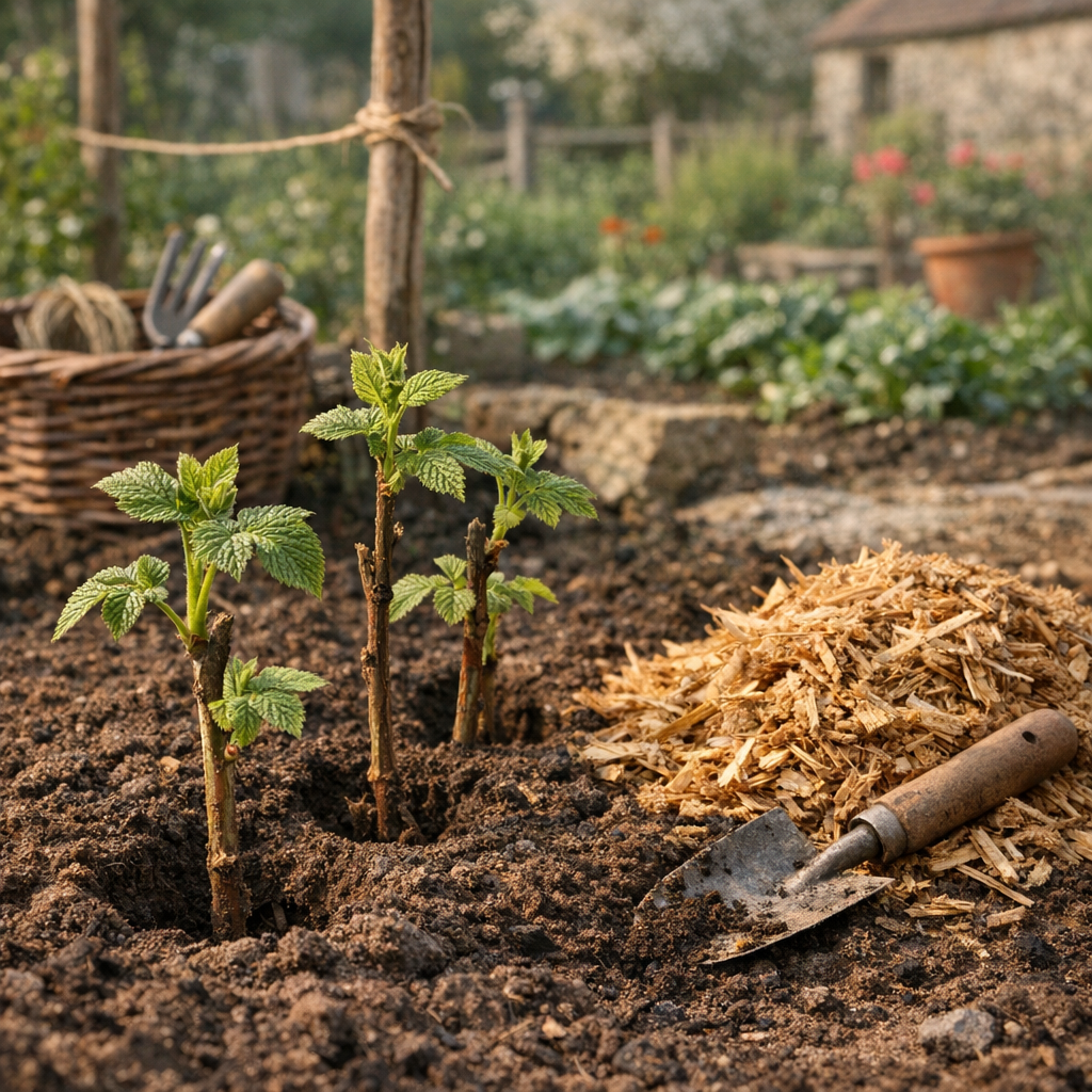Quand planter un Framboisier pour qu’il reparte vraiment bien