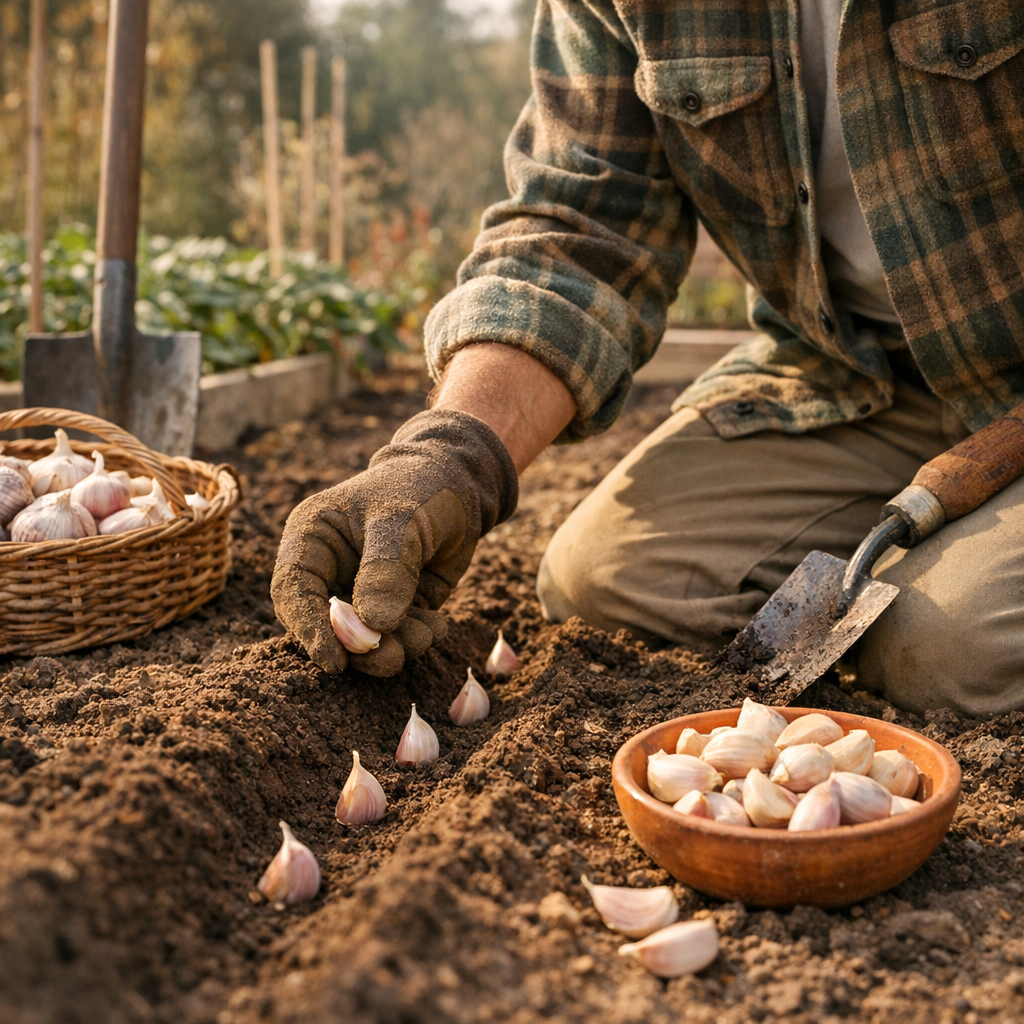 Comment planter l’ail et réussir sa culture au potager
