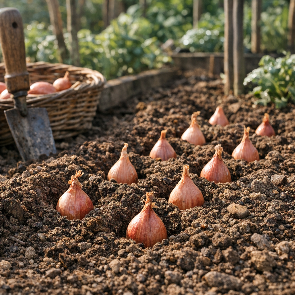 Quand Planter les échalotes pour bien les réussir au potager