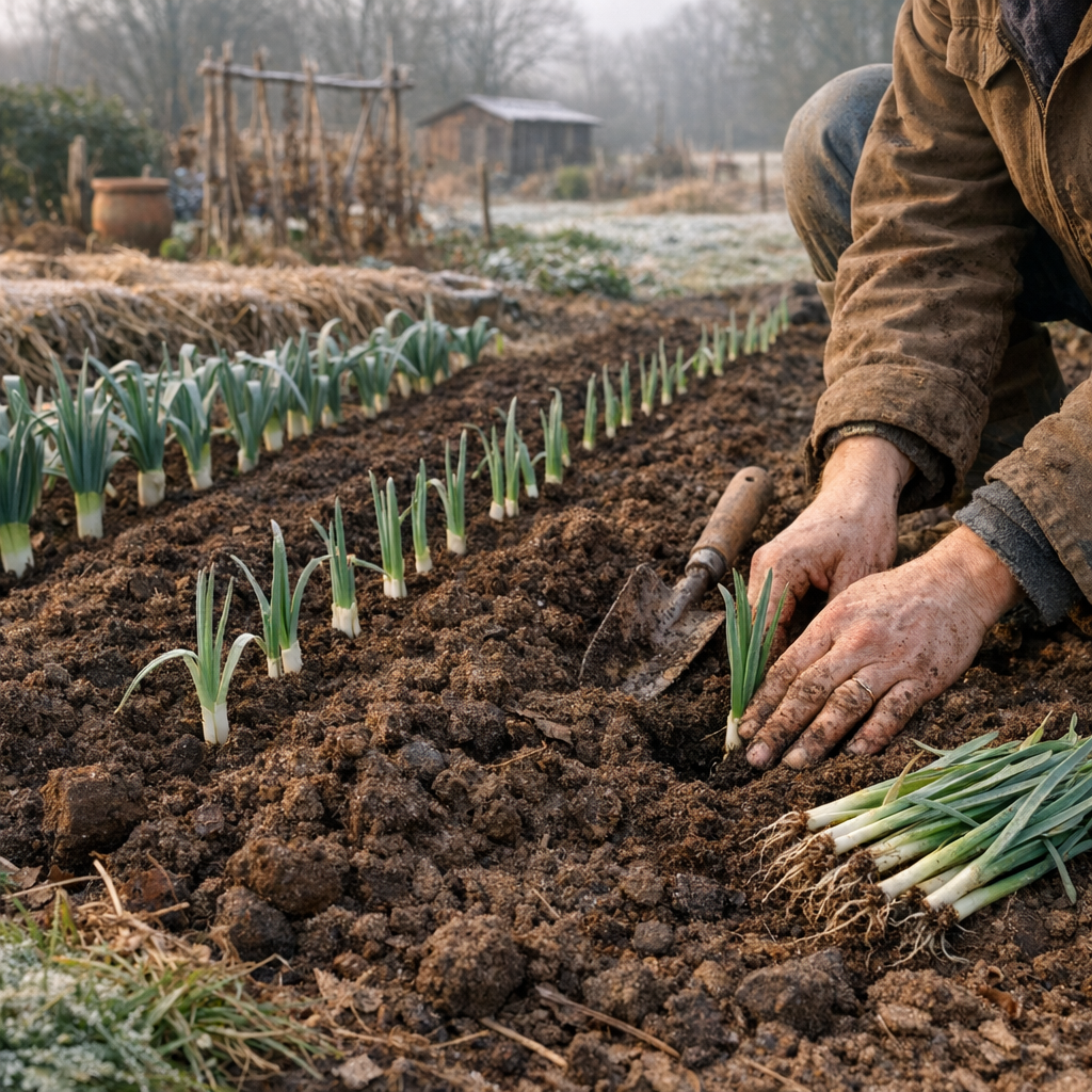 Quand planter les poireaux d’hiver sans se tromper de fenêtre