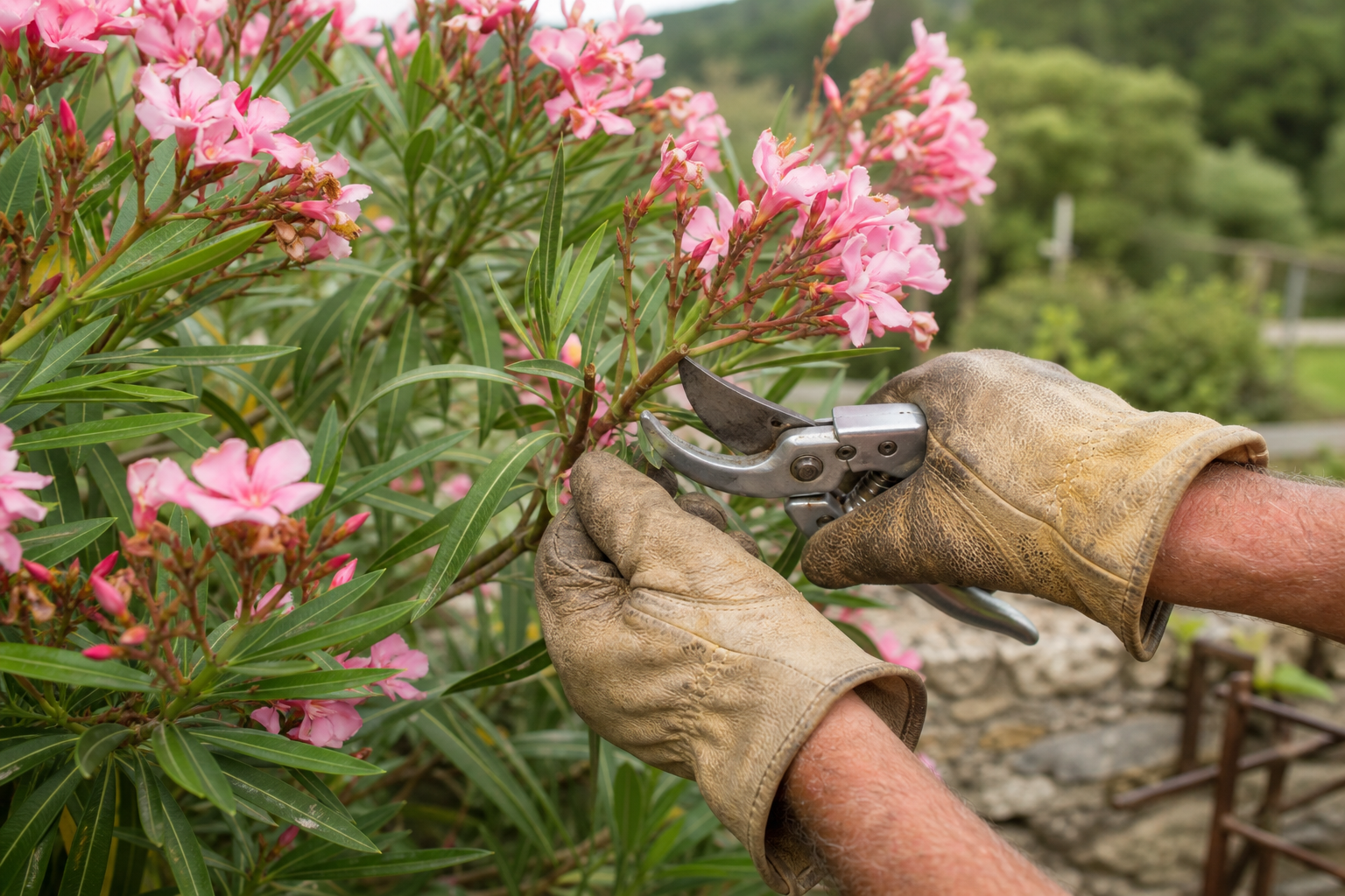 Quand tailler son laurier-rose sans compromettre la floraison