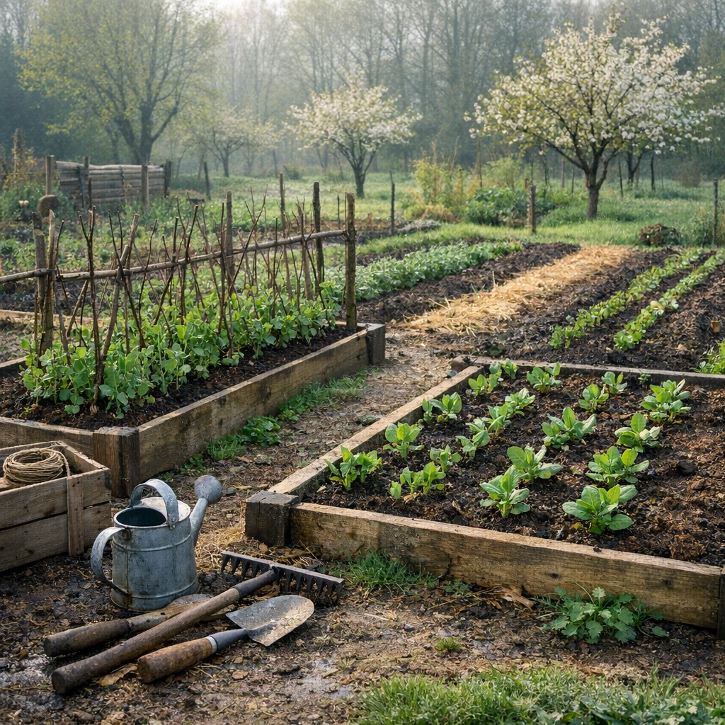 Que planter en mars au potager : le bon timing selon le sol