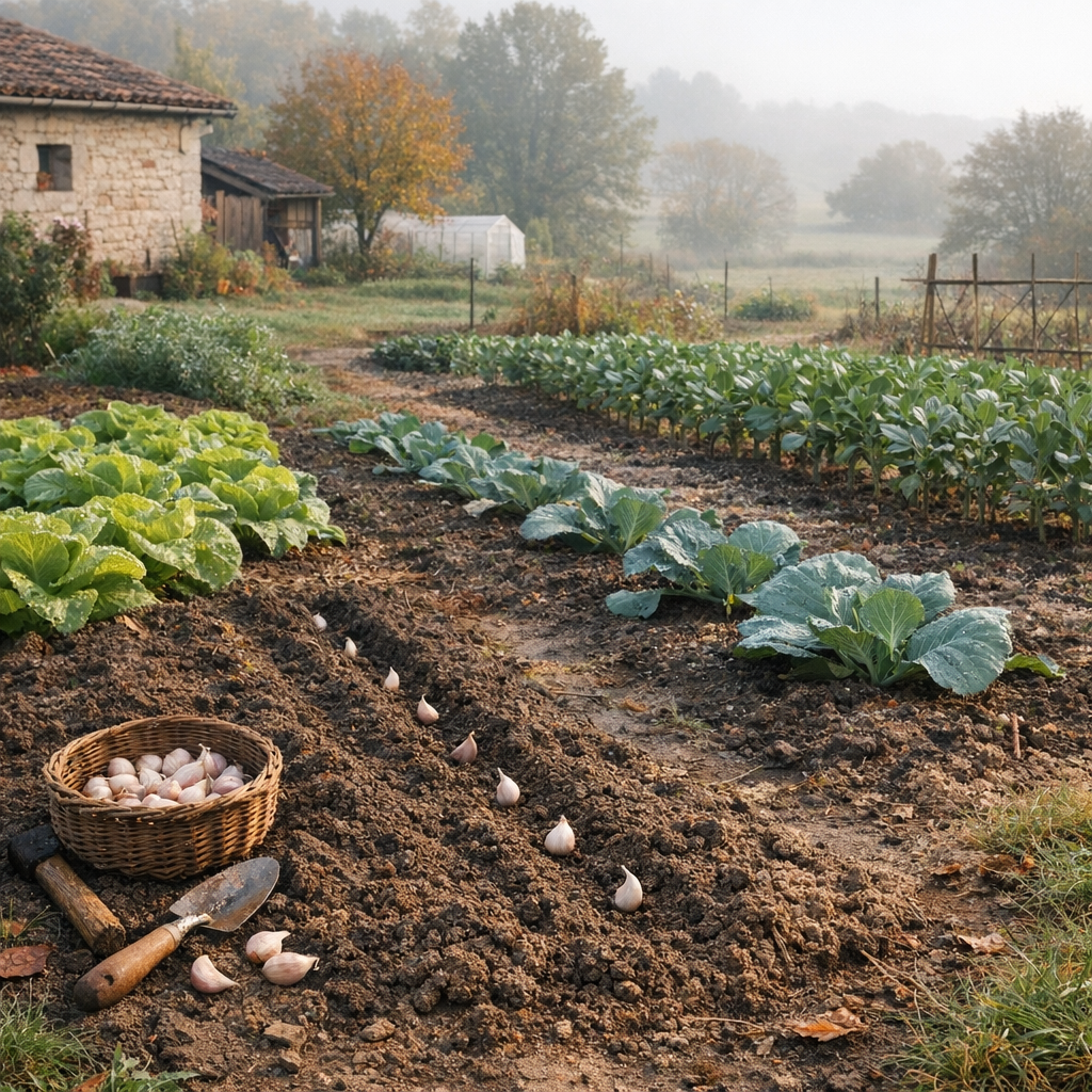 Que planter en octobre au potager selon votre climat