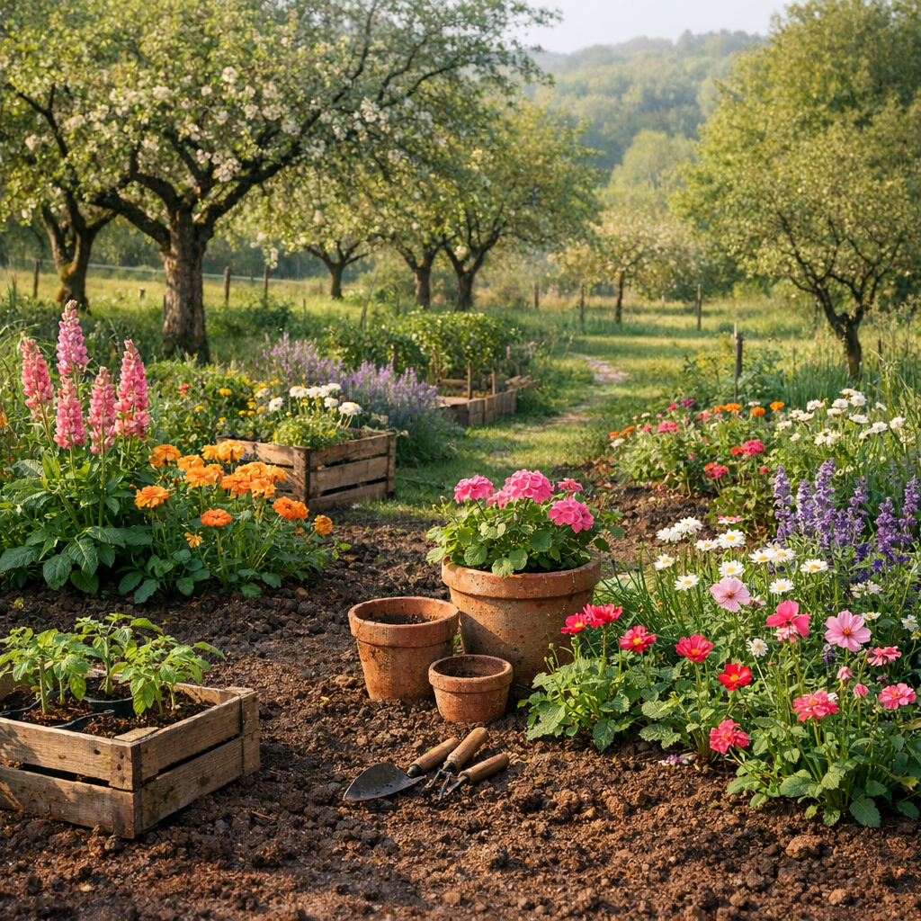 Quelles fleurs planter en mai pour un jardin réussi ?