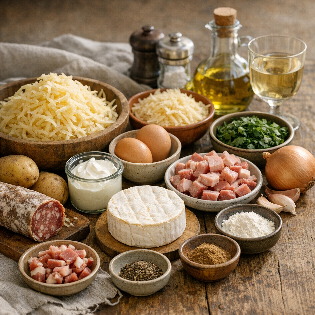 Ingrédients : ce qui varie vraiment d’une recette stéphanoise à l’autre