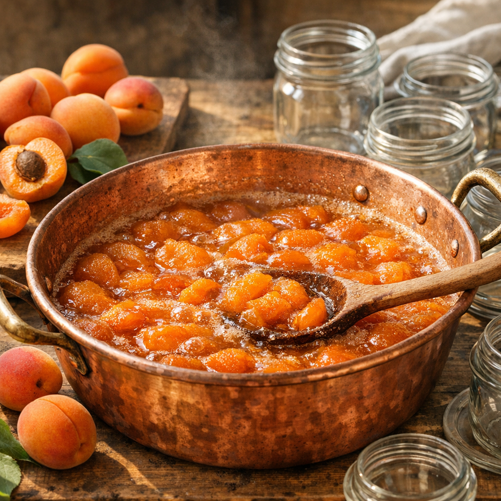 Recette confiture abricot : facile, parfumée et bien prise