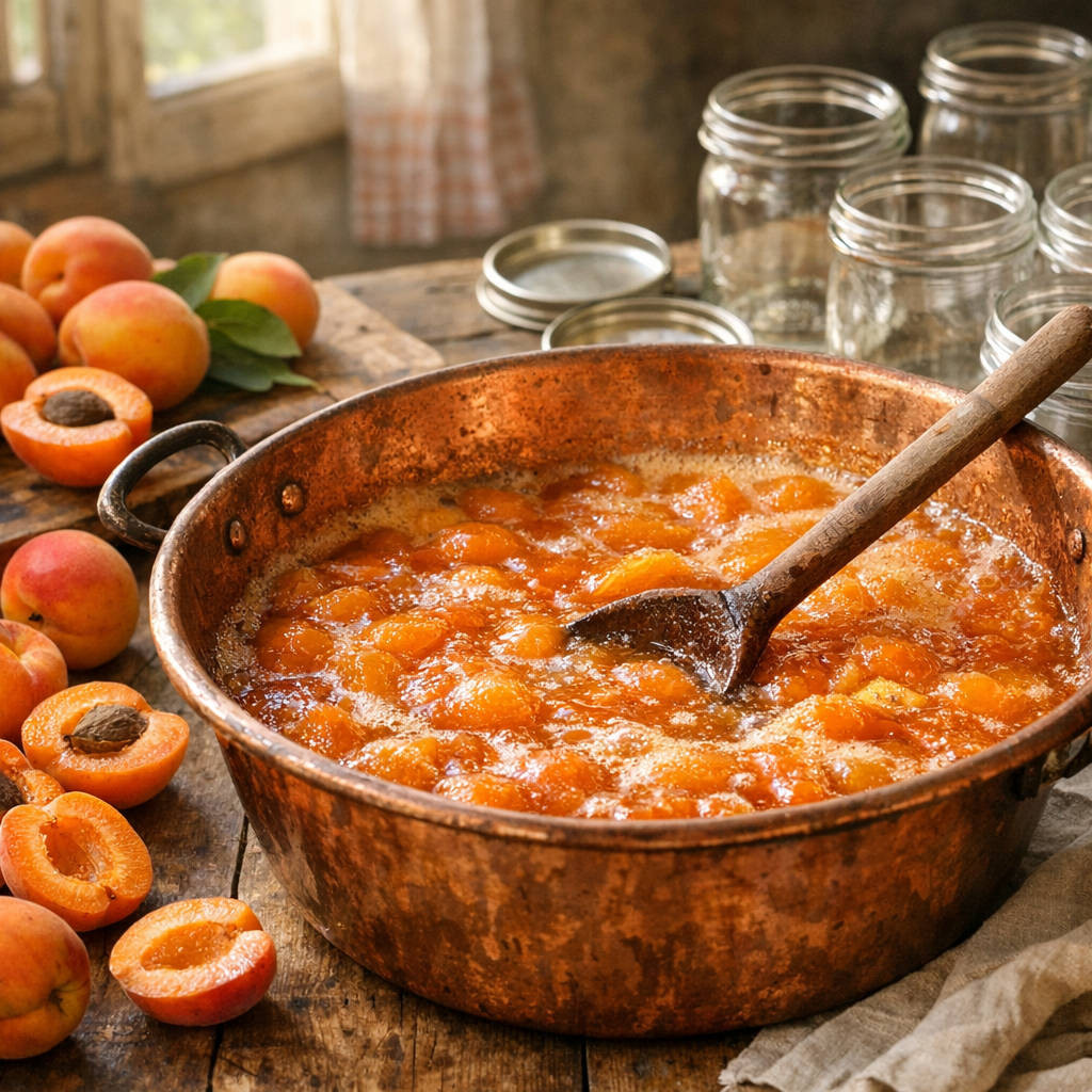 Recette confiture abricot : facile, parfumée et bien prise