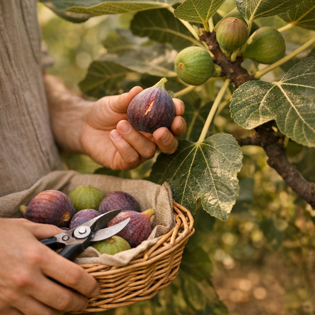 Comment savoir si les figues sont mûres et comment les récolter sans les abîmer ?