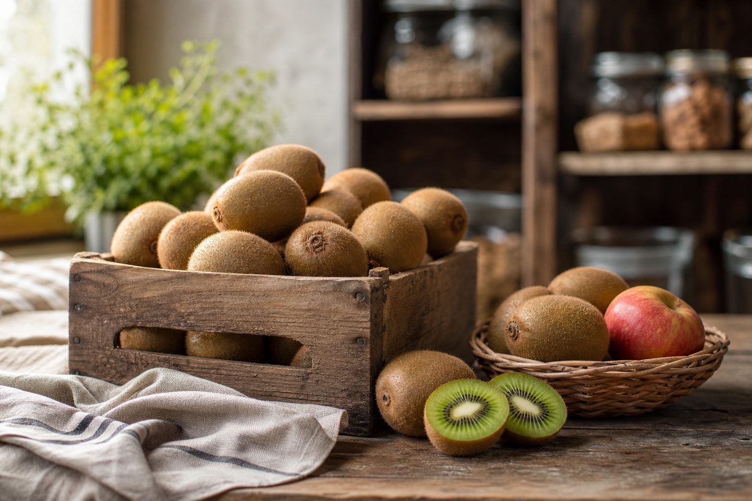 Conserver les kiwis et les faire mûrir au bon rythme