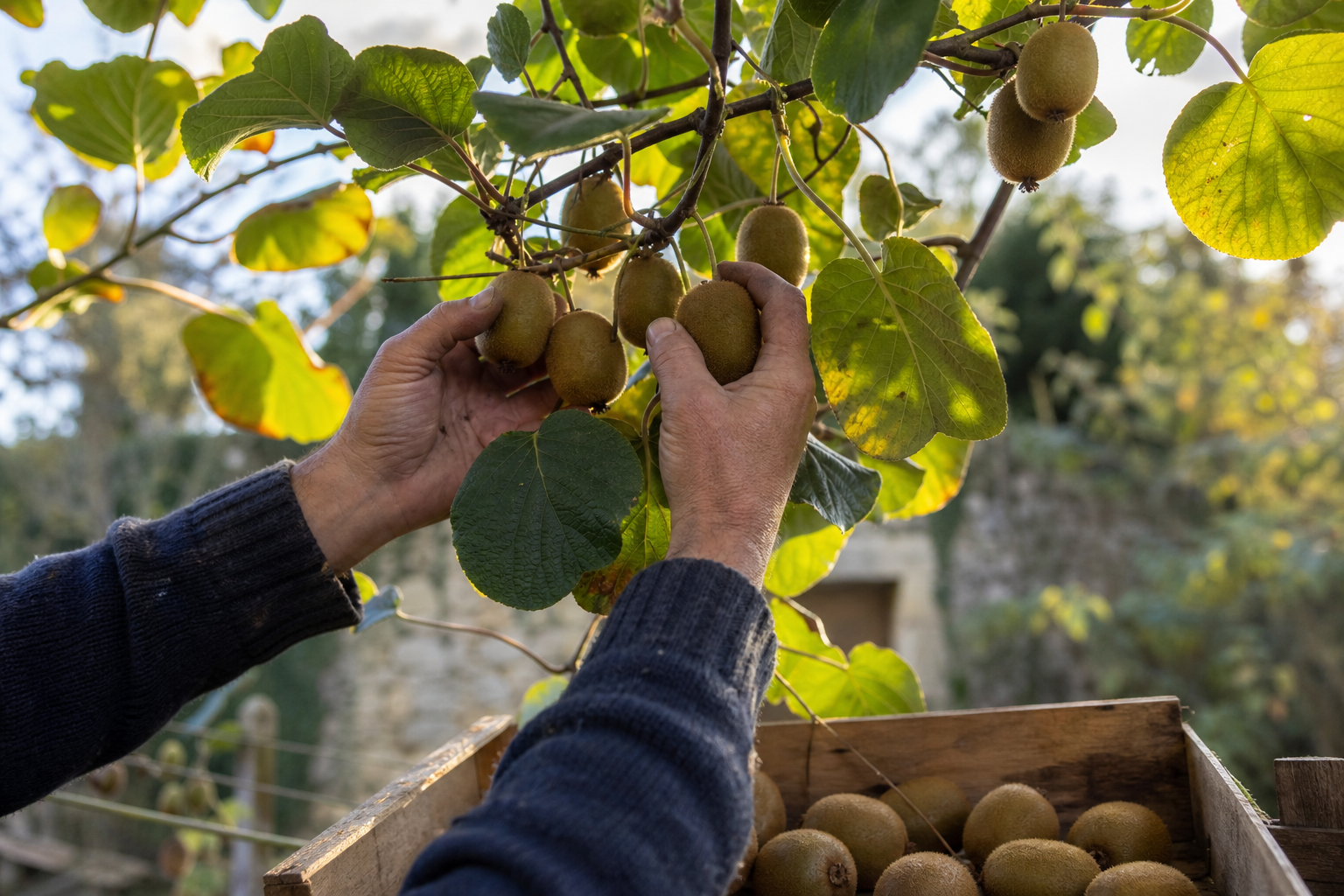 Quand la récolte des kiwis doit-elle commencer au jardin ?