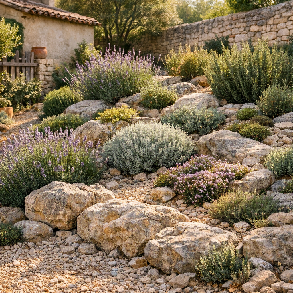 Rocaille jardin méditerranéen : créer un massif durable