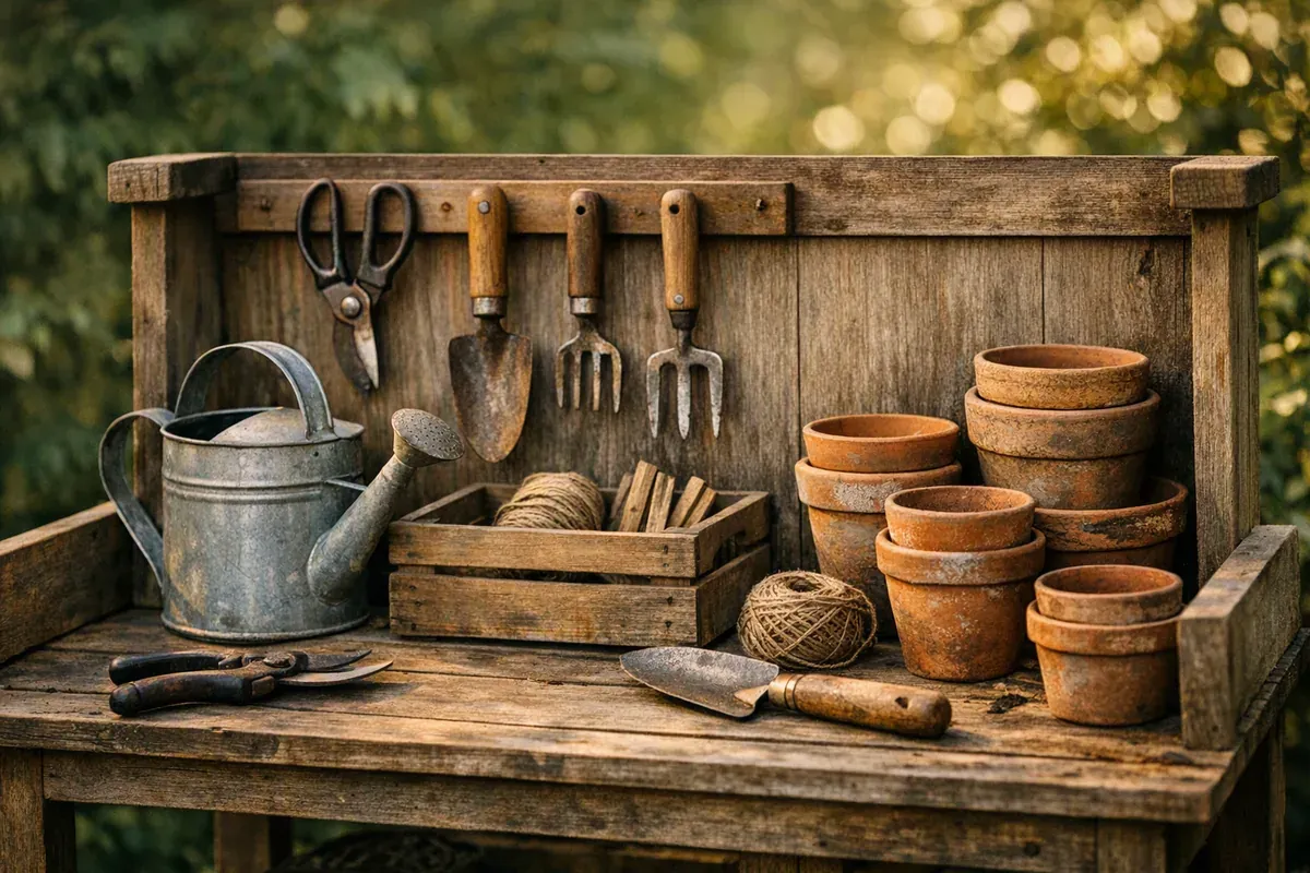 S'équiper au jardin d'occasion : outils, pots et petit matériel qui durent