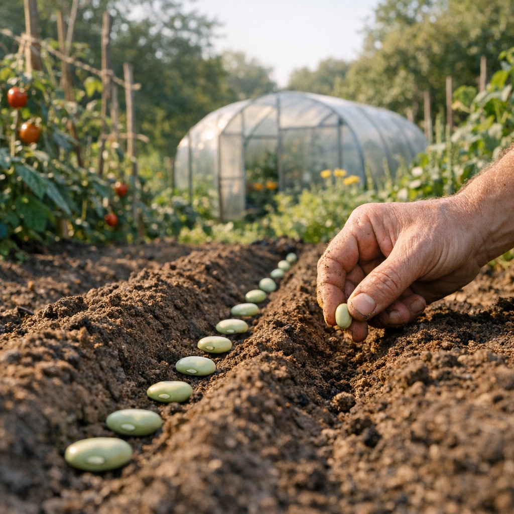 Peut-on encore semer des haricots verts en ce moment ?