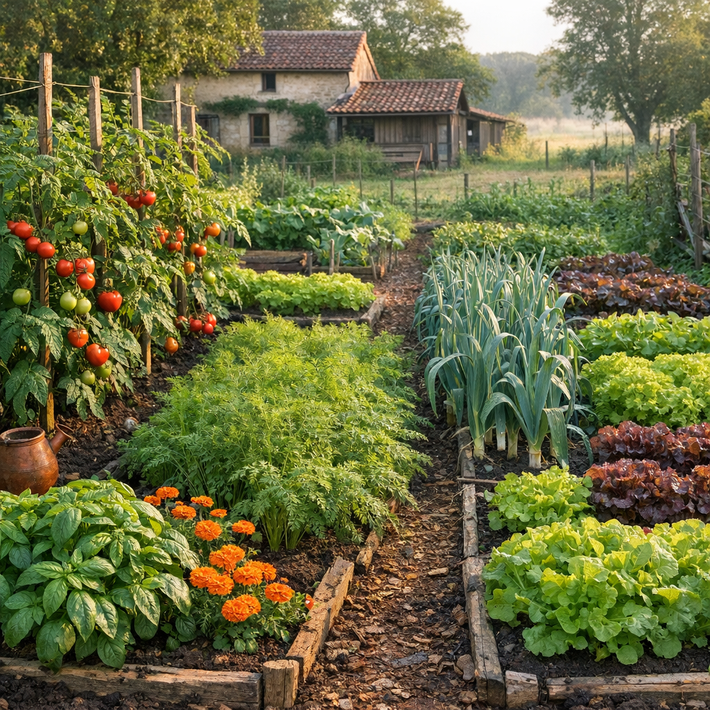 Tableau association légumes potager PDF : guide à imprimer