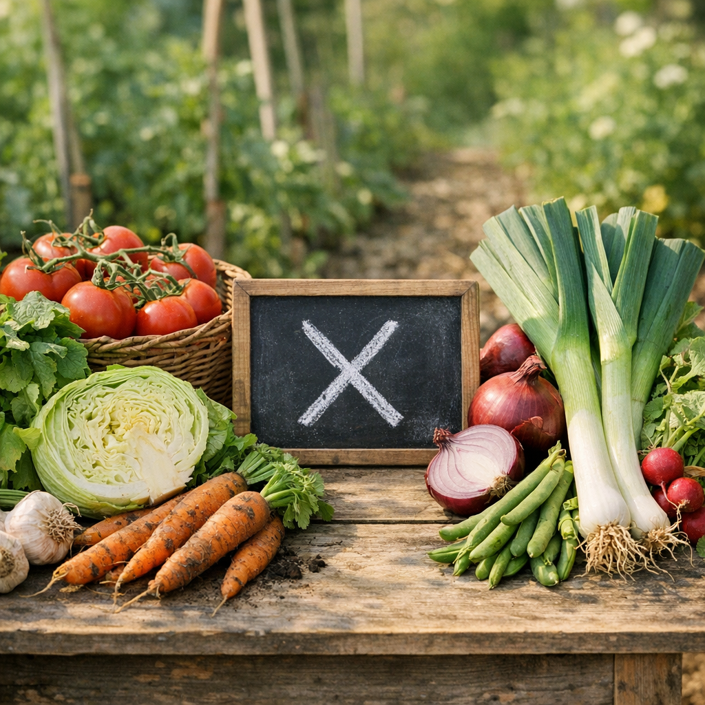 Quels légumes ne pas mettre ensemble et pourquoi