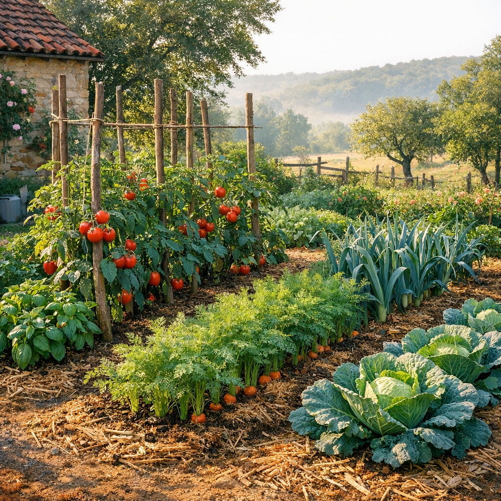 Tableau association légumes potager Rustica : guide simple