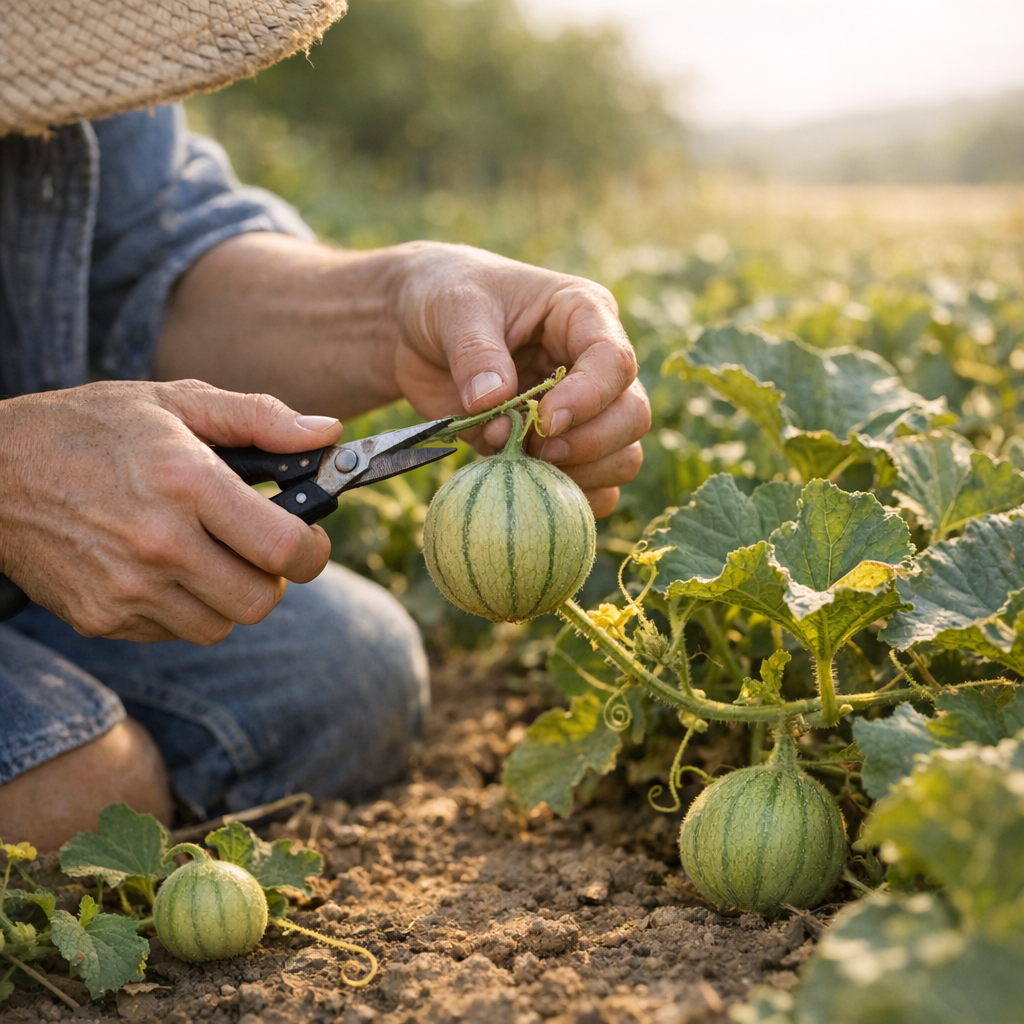 Pourquoi les melon ne grossissent pas ?