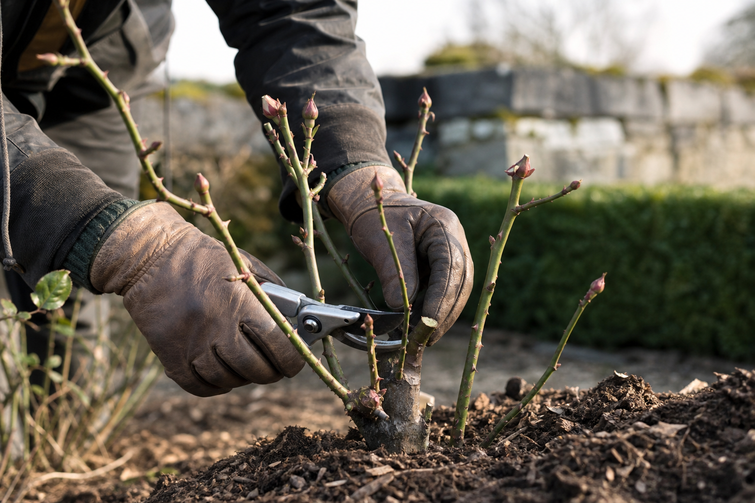 Quand tailler les rosiers en hiver pour favoriser leur floraison ?