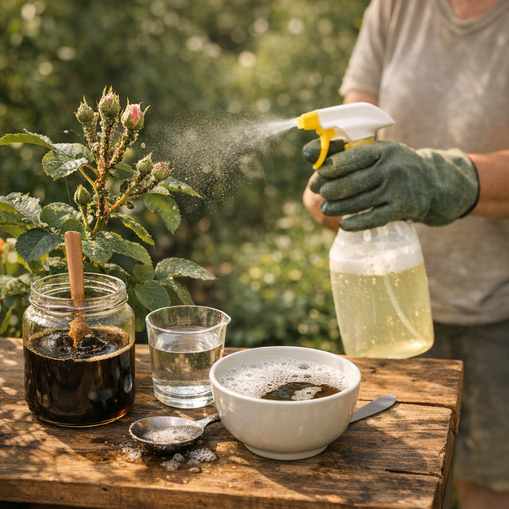 Quel dosage de savon noir contre les pucerons ? La recette simple qui évite les brûlures