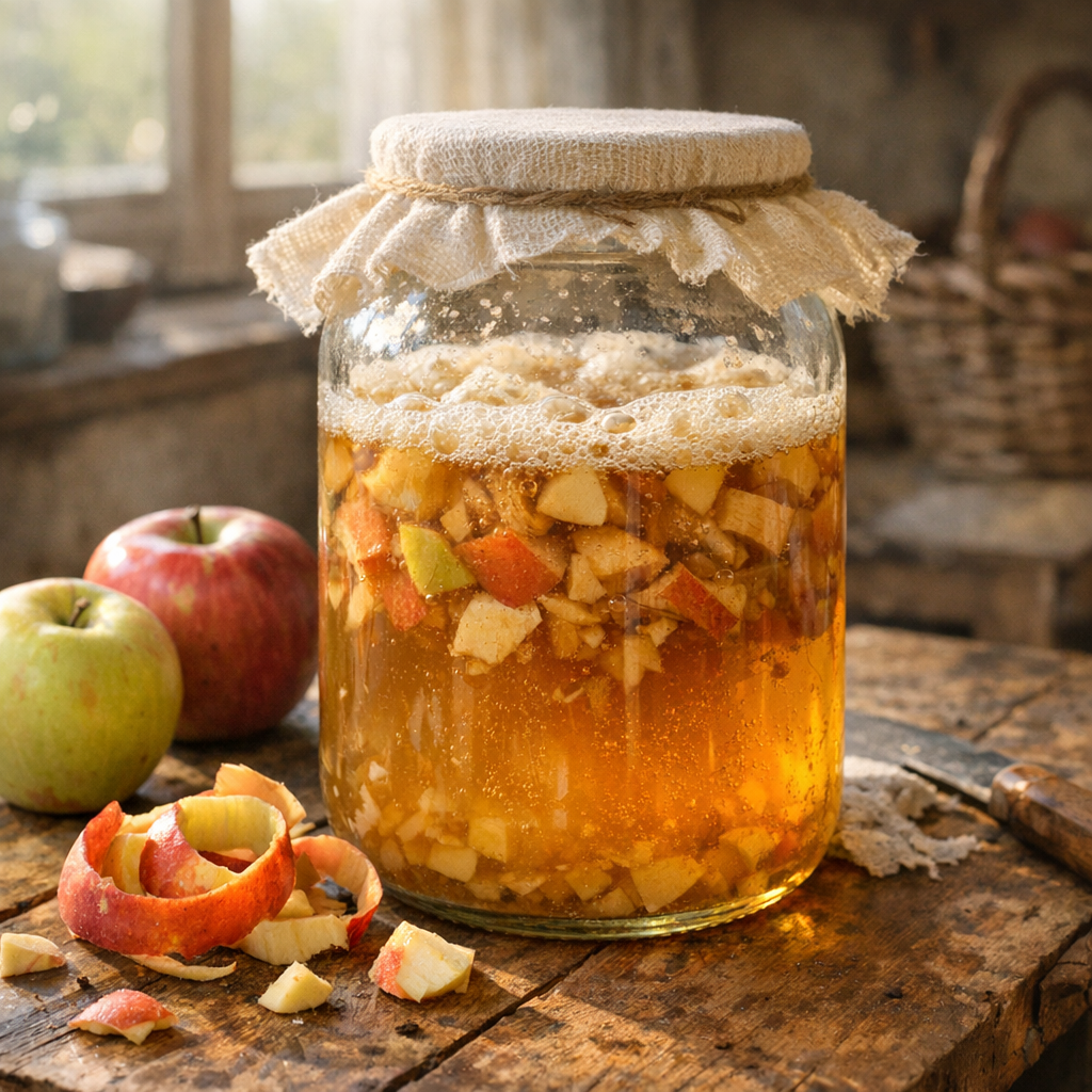 Comment faire du vinaigre de cidre maison ?